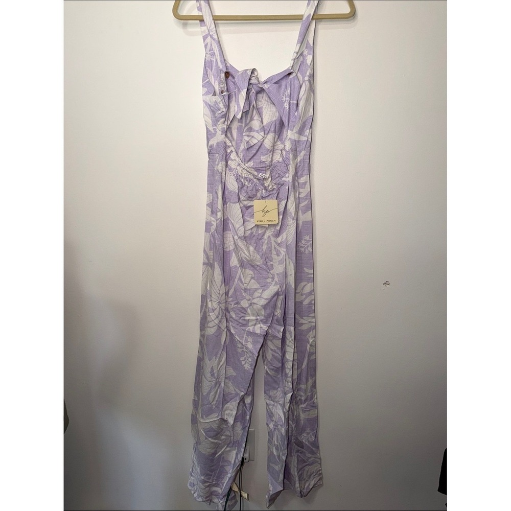 Lavender Floral Maxi Dress - Picture 4 of 9
